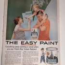 Vintage Dutch Boy Paint Ad from Aug 1958 Better Homes Gardens Magazine