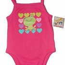 Garanimals Frog & Hearts Cami Camisole Spaghetti Strap Tank Top Baby Creeper NEW