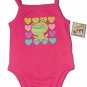 Garanimals Frog & Hearts Cami Camisole Spaghetti Strap Tank Top Baby Creeper NEW