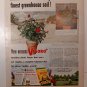 Vintage Vigoro Plant Food Ad APRIL 1951 BH&G Magazine
