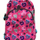 Colorful Hearts School Backpack Back Pack Book Bag Back to School College NEW Colorful Hearts School Backpack Back Pack Book Bag Back to School College NEW