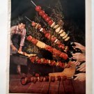 Vintage Kabob Grilling Photo from Ad in May 1959 Better Homes & Gardens Magazine