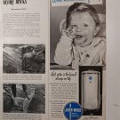 Vintage 2 Side Water Heater & Yellowstone 1/2 page Ad APRIL 1951 BH&G Magazine Vintage 2 Side Water Heater & Yellowstone 1/2 page Ad APRIL 1951 BH&G Magazine