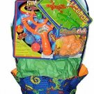 Summer Basket Play Set Lizard Design Bucket Hat, Slingshot Launcher & More NEW