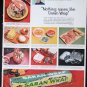 Vintage 2 Sided Saran Wrap & Sears Bed Sets Ad October 1958 BH&G Magazine