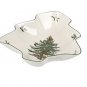 Spode Christmas Tree Shape Dish 8 inch 2016 Box has Water Damage but dish is New