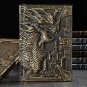 3D Dragon Leather Journal Notebook Hardcover 200 Antiqued Pages 5.7x8.4 inch NEW