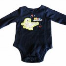 Dino Machine Navy Blue Long Sleeve Thermal Wear Creeper 0-3 Months NEW Dino Machine Navy Blue Long Sleeve Thermal Wear Creeper 0-3 Months NEW