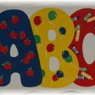 ABC Vinyl Placemat Set of 4 - Reusable, Party, Birthday, NEW