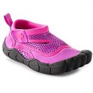 Toddler Girls Waterproof Pool, Beach, Boat Pink Shoes Fabric & Rubber UPF - NEW