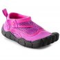 Toddler Girls Waterproof Pool, Beach, Boat Pink Shoes Fabric & Rubber UPF - NEW