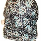Blue & Gray Polka Dots School Backpack Back Pack Book Bag NEW Blue & Gray Polka Dots School Backpack Back Pack Book Bag NEW