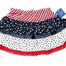 Red White and Blue Jersey Tulle Tutu Skirt with Stars and Stripes Design 2T NEW Red White and Blue Jersey Tulle Tutu Skirt with Stars and Stripes Design 2T NEW