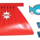 Superhero Dress up Costume Kit, Cape, Mask and Cuffs. Halloween - NEW in pkg Superhero Dress up Costume Kit, Cape, Mask and Cuffs. Halloween - NEW in pkg