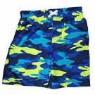 Ocean Pacific Blue Camo Camouflage Swim Swimming Short Trunks 3T NEW