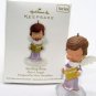 Hallmark Mary's Angel Sterling Rose Keepsake Christmas Tree Ornament Preowned