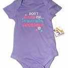 Garanimals Funny Baby Infant Creeper Bodysuit Outfit "Don't Disturb Me!" NEW Garanimals Funny Baby Infant Creeper Bodysuit Outfit "Don't Disturb Me!" NEW