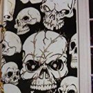 Halloween Skulls Skeleton Door Cover Holiday Decoration Plastic 30x60 in. NEW