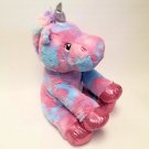 Large Pink Tie Dye Unicorn Sitting Soft Floppy Plush Stuffed Toy Appx 15 In NEW Large Pink Tie Dye Unicorn Sitting Soft Floppy Plush Stuffed Toy Appx 15 In NEW