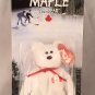 Maple The Bear-1996 McDonalds Ty Beanie Baby with Rare Errors 1993 tag, OakBrook
