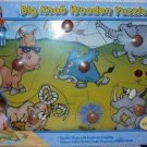 Big Knob Wooden Puzzle Animals ages 18+ mos NEW Big Knob Wooden Puzzle Animals ages 18+ mos NEW