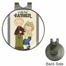 Blue Skies Plus Father's Day Magnetic Golf Ball Marker Hat Clip