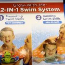 Aqua-Leisure 3D Frog Tot Swimmer Trainer with Detachable Arm Floats - Fabric NEW Aqua-Leisure 3D Frog Tot Swimmer Trainer with Detachable Arm Floats - Fabric NEW