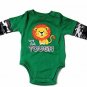Garanimals Tiny But Tough Lion Design Long SleeveCamo Baby Creeper NEW