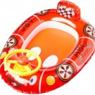 Baby Pool Float Car Raft Built in Horn. Water Baby Care Seat, Age Under 2 Yr NEW