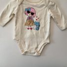 Garanimals White “Girl and Kitty Cat” Creeper Long Sleeve Size 0-3 mos NEW Garanimals White “Girl and Kitty Cat” Creeper Long Sleeve Size 0-3 mos NEW
