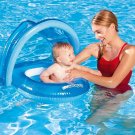 Covered Swimming Pool Lake Float Baby Care Seat Blue - NEW - UV 50+ UPF Covered Swimming Pool Lake Float Baby Care Seat Blue - NEW - UV 50+ UPF