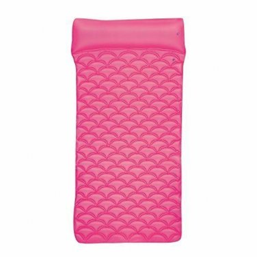Tote -n- Foat Wave Mat Inflatable Air Mat Pool Float Pink NEW in Box 90 x 34 in