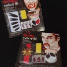 Halloween Vampire Makeup Kits - Pk of 2 - Vampire Couple Costume - New Sealed