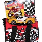 Gift Pack Race Car & Motorcycle Bike Toys with a Race Theme Lunch Duffle NEW Gift Pack Race Car & Motorcycle Bike Toys with a Race Theme Lunch Duffle NEW