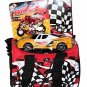 Gift Pack Race Car & Motorcycle Bike Toys with a Race Theme Lunch Duffle NEW