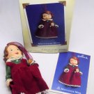 Hallmark Nina Aube Ornament Mistletoe Miss 2003 #3 (final) in the Series 4.5 in