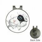 Magnetic Golf Ball Marker Hat Clip Peeking Cat Design NEW