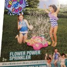 Flower Power Butterfly Yard Sprinkler Summer Summertime Water Fun NEW in Box