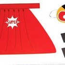 Superhero Dress up Costume Kit, Cape, Mask and Cuffs. Halloween NEW in Pkg Superhero Dress up Costume Kit, Cape, Mask and Cuffs. Halloween NEW in Pkg