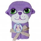 Kids Purple Cat 100% Cotton Animal Hooded Beach Towel NEW Kids Purple Cat 100% Cotton Animal Hooded Beach Towel NEW