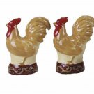 Ceramic Rooster Salt and Pepper Set, Country Kitchen Decor 3.75-Inch NEW in Box Ceramic Rooster Salt and Pepper Set, Country Kitchen Decor 3.75-Inch NEW in Box