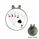 Magnetic Golf Ball Marker Hat Clip 4 Aces, Poker, Casino NEW Magnetic Golf Ball Marker Hat Clip 4 Aces, Poker, Casino NEW