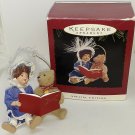 Hallmark Victorian Style BEVERLY AND TEDDY BEAR 1995 Christmas Ornament Hallmark Victorian Style BEVERLY AND TEDDY BEAR 1995 Christmas Ornament
