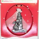 Pewter Guiding Light Angel Christmas Tree Ornament NEW in box 2 1/2 inch Pewter Guiding Light Angel Christmas Tree Ornament NEW in box 2 1/2 inch