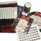 Red Tie Tuxedo Happy Birthday Mister Party Supplies - Plates, Napkins & More Red Tie Tuxedo Happy Birthday Mister Party Supplies - Plates, Napkins & More
