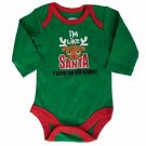 Holiday Christmas Baby ''I'm Like Santa I Stay Up All Night'' Creeper - New NB Holiday Christmas Baby ''I'm Like Santa I Stay Up All Night'' Creeper - New NB