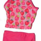 Pink Strawberry Design Swim Suit Toddler Infant 2 piece Swimwear NEW Choose Size Pink Strawberry Design Swim Suit Toddler Infant 2 piece Swimwear NEW Choose Size