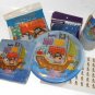 Pirate Party Pack Supplies - Plates, Napkins, Silverware, Cups, Table Cover NEW