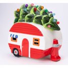 Camper RV Carrying Christmas Tree Retro LED Light Up Lit Electric Wax Warmers Camper RV Carrying Christmas Tree Retro LED Light Up Lit Electric Wax Warmers