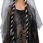 Gothic Bride Wig with Tiara, Veil and Braids